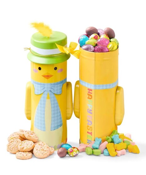 Easter Candy Filled Canister