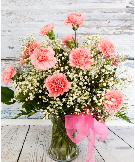 Cotton Candy Carnations