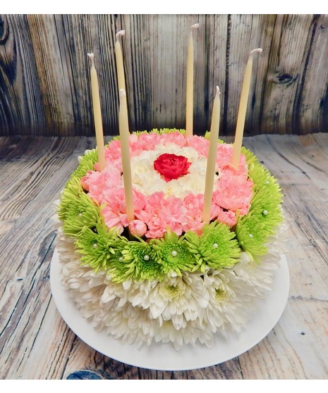 Birthday Floral Cake
