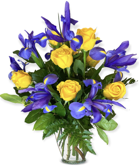 Iris Rose Bouquet