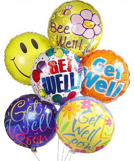 Get Well Soon Balloon Bouquet