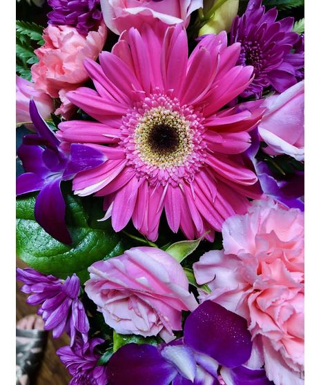 Gentle Spirit Wrapped Flowers | Anchorage (AK) Flower Delivery | Bagoy ...