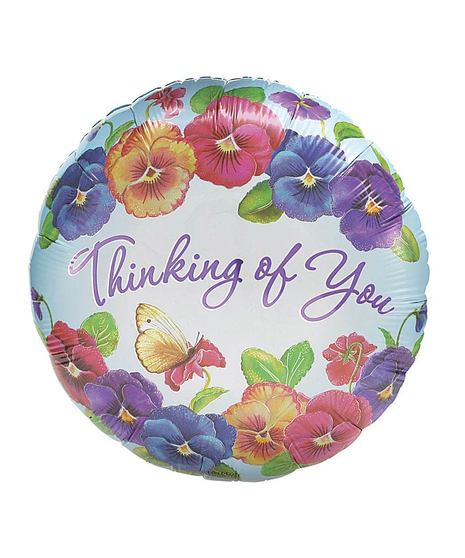 Flowery Thinking of You Balloon