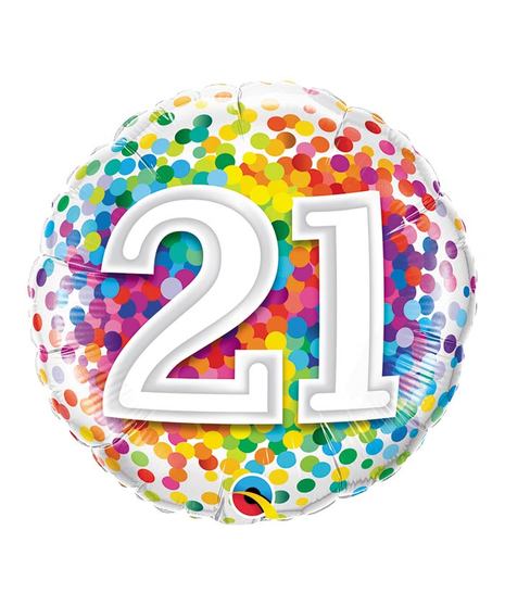Happy 21st Birthday Balloon