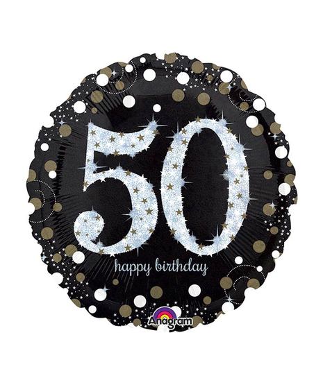 Happy 50th Birthday Balloon