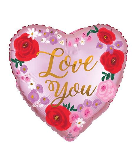 Flowery Love Balloon