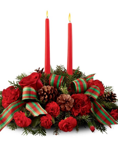 Traditional Tidings Centerpiece