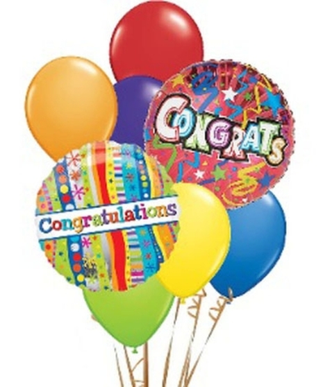 Congratulations Balloon Bouquet