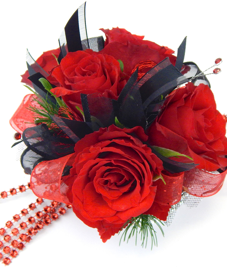 Firecracker Corsage