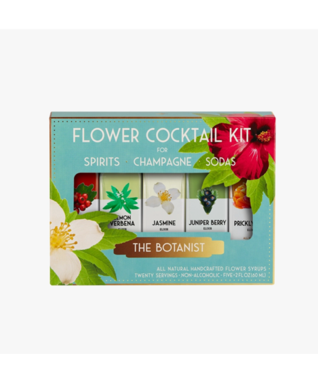 Botanist Flower Cocktail Kit in gift box