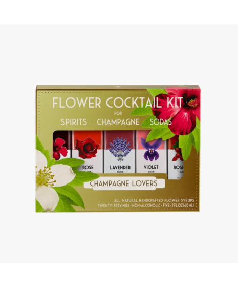 Botanist Flower Cocktail Kit in gift box