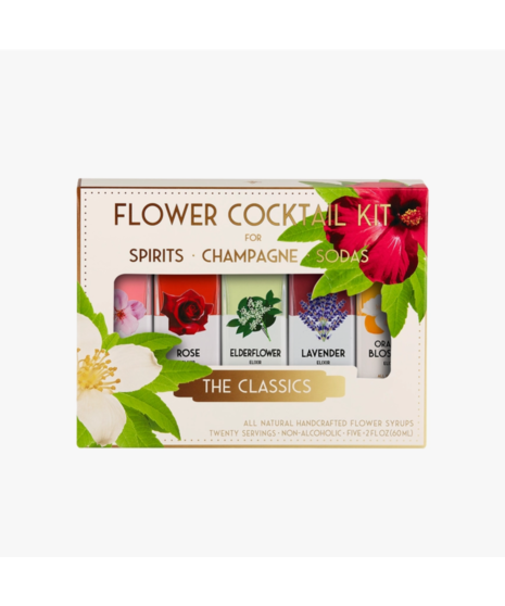 Botanist Flower Cocktail Kit in gift box
