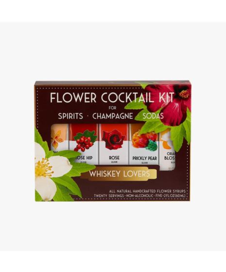 Botanist Flower Cocktail Kit in gift box