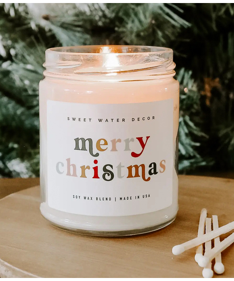 Merry Christmas Scented Candle
