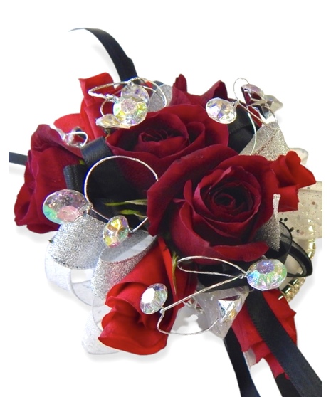 Diamonds Are Forever Corsage