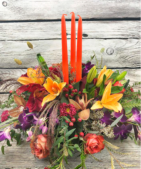 Red Barn Centerpiece
