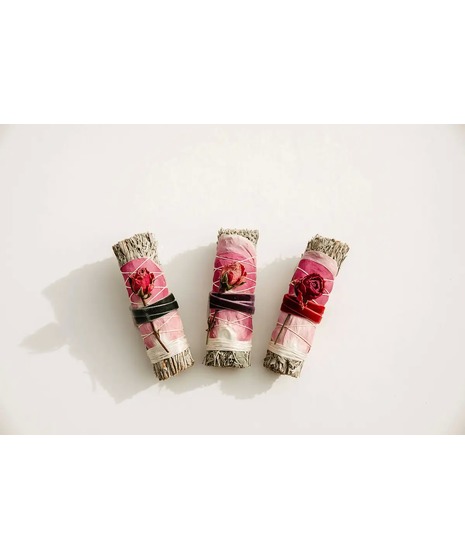 Blue Sage & Rose Smuge Ritual