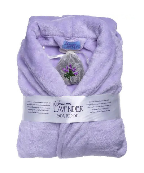 Luxe Lavender Robe