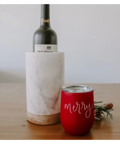 Holiday Travel Tumbler