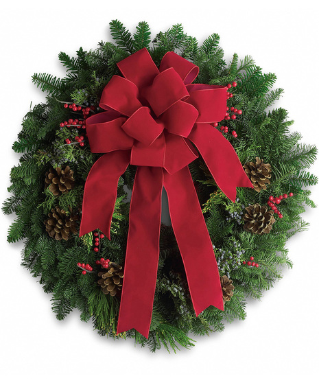Christmas Tidings Wreath